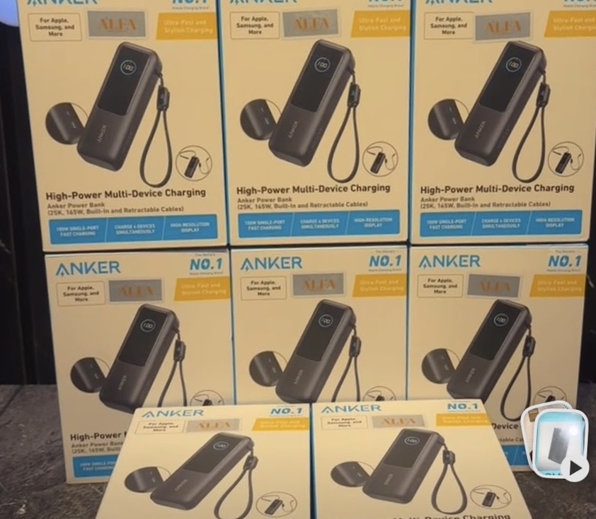 Anker 25,000Mah laptop Powerbank.